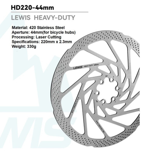Lewis HEAVY DUTY kotúč 220 mm s hrúbkou 2,3 ​​mm