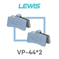 Brzdové doštičky Lewis VP-44 z uhlíkovej keramiky pre EB/AX18-20