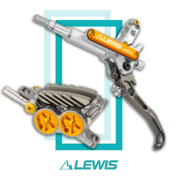 Hydraulická kotúčová brzda Lewis LHT-II 4x17mm monoblokový strmeň Hydraulická kotúčová brzda Lewis LHT-II 4x17mm monoblokový strmeň