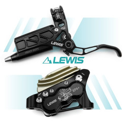 Hydraulická brzda Lewis EP6+ čierna predná alebo zadná
